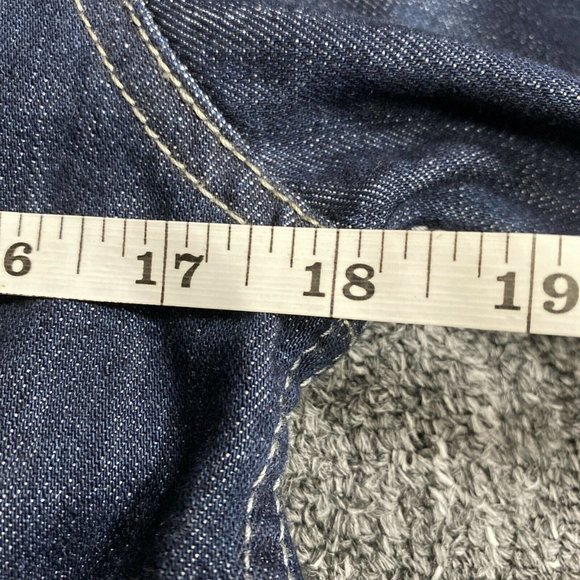 LEVI STRAUSS Black Jean Denim Jacket Size Large 12-13 Years LEVI'S Kids Boy Girl - Picture 4 of 9